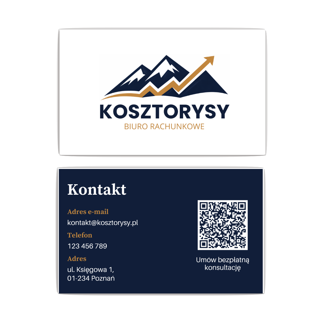 Wizytówka Biura Rachunkowego Kosztorysy